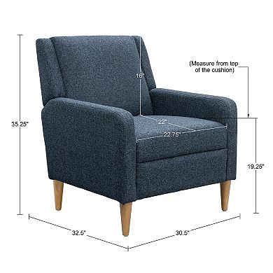 510 Design Juno Upholstered Arm Accent Chair