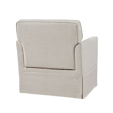 510 Design Paula Slipcover Arm Accent Chair