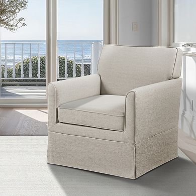 510 Design Paula Slipcover Arm Accent Chair