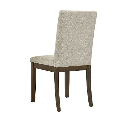 510 Design Everly Upholstered Channel-Back Dining Chair Set of 2