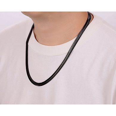 Men's LYNX Stainless Steel Snake Chain Necklace