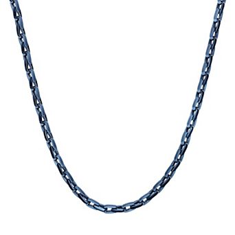 Men's LYNX Ion Plated Stainless Steel Chain Necklace