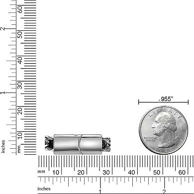 Men's LYNX Stainless Steel & Leather Bracelet