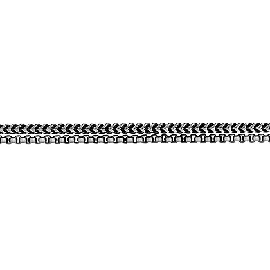 Men's LYNX Stainless Steel Double Row Bracelet