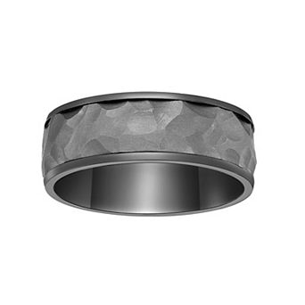Men's LYNX Black Zirconium Ring