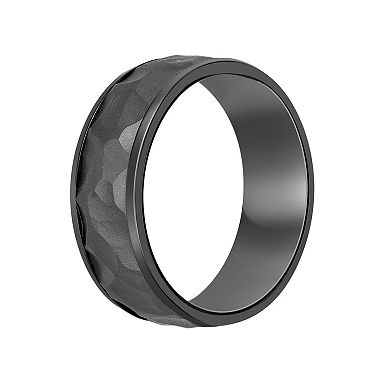 Men's LYNX Black Zirconium Ring