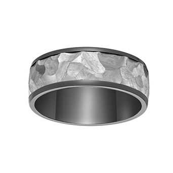 Men's LYNX Black Zirconium Ring