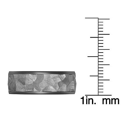 Men's LYNX Black Zirconium Ring