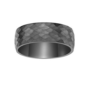 Men's LYNX Black Zirconium Ring