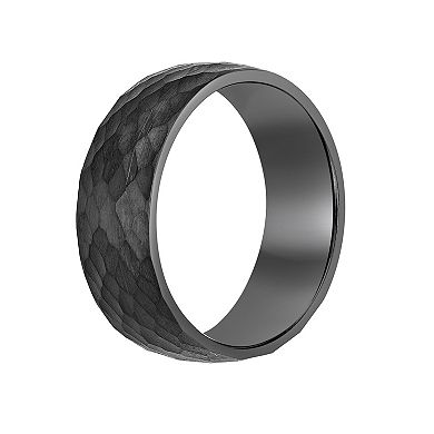 Men's LYNX Black Zirconium Ring