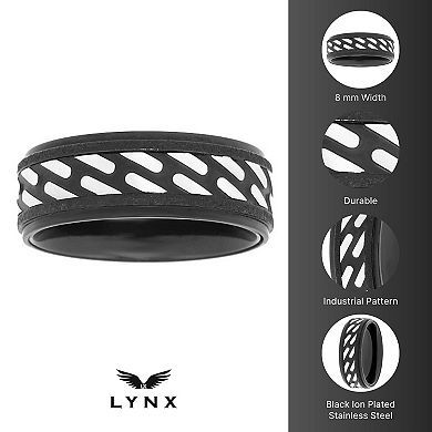 Men's LYNX Stainless Steel Ring
