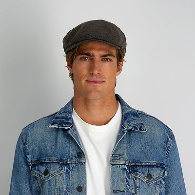 Mens Levi s Stretch Flat Top Ivy Hat