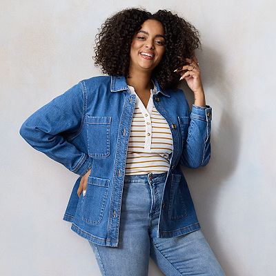 Plus size spring jackets best sale