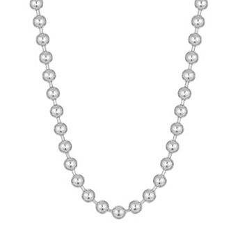LYNX Stainless Steel Bead Chain Necklace