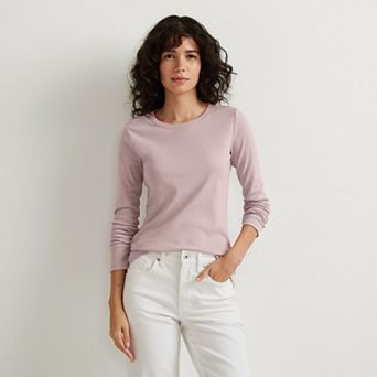 Women's Eddie Bauer Long Sleeve Favorite Crew Tee
