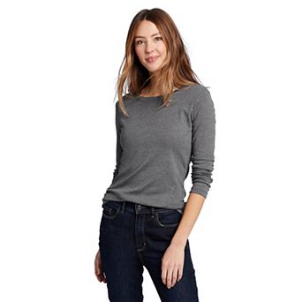 Women's Eddie Bauer Long Sleeve Favorite Crew Tee