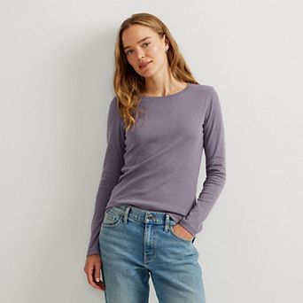 Women's Eddie Bauer Long Sleeve Favorite Crew Tee