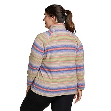 Plus Size Eddie Bauer Quest 1/4 Zip Pullover