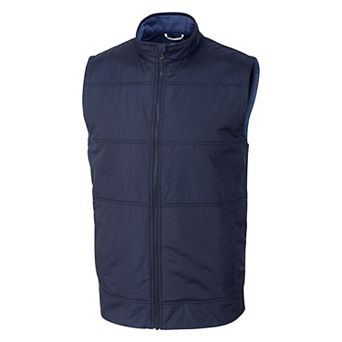 Cutter & Buck Stealth Hybrid Quilted Mens Windbreaker Vest