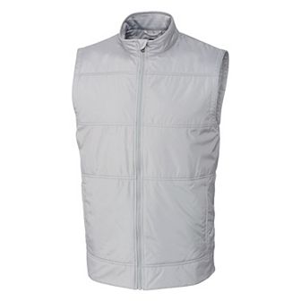 Cutter & Buck Stealth Hybrid Quilted Mens Windbreaker Vest
