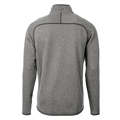 Cutter & Buck Mainsail Sweater-Knit Mens Big and Tall Full Zip Jacket