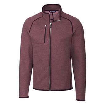 Cutter & Buck Mainsail Sweater-Knit Mens Full Zip Jacket