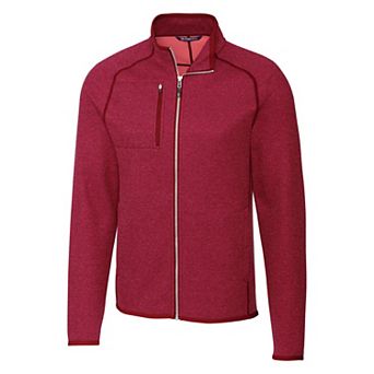 Cutter & Buck Mainsail Sweater-Knit Mens Full Zip Jacket