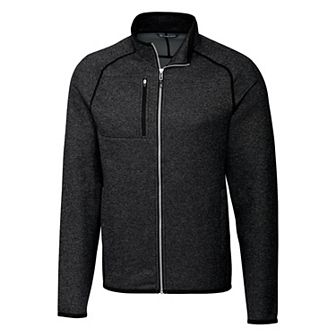 Cutter & Buck Mainsail Sweater-Knit Mens Full Zip Jacket