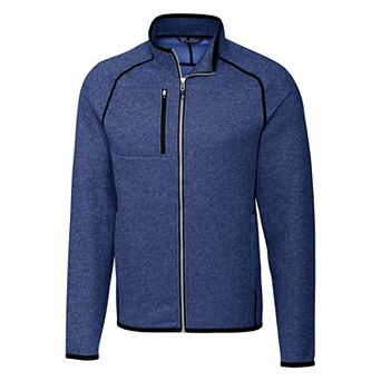 Cutter & Buck Mainsail Sweater-Knit Mens Full Zip Jacket
