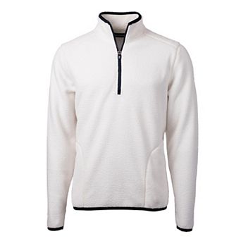 Cutter & Buck Cascade Eco Sherpa Fleece Mens Quarter Zip Jacket