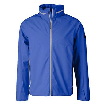 Cutter & Buck Vapor Water Repellent Stretch Mens Full Zip Rain Jacket