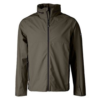 Cutter & Buck Vapor Water Repellent Stretch Mens Full Zip Rain Jacket