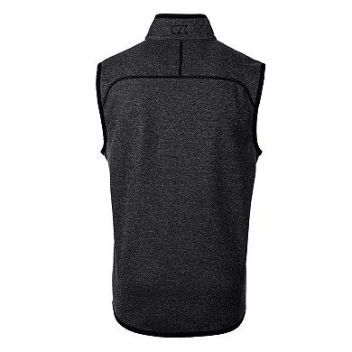 Cutter & Buck Mainsail Sweater-Knit Mens Big and Tall Full Zip Vest