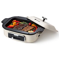 Chefman Electric Smokeless Indoor Grill W/ Non-Stick Coating Temperature  Control