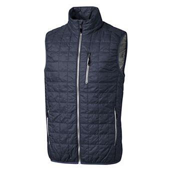 Cutter & Buck Rainier PrimaLoft® Mens Big and Tall Eco Insulated Full Zip Puffer Vest