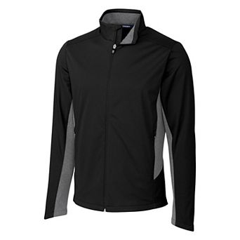 Cutter & Buck Navigate Softshell Mens Big and Tall Full Zip Jacket