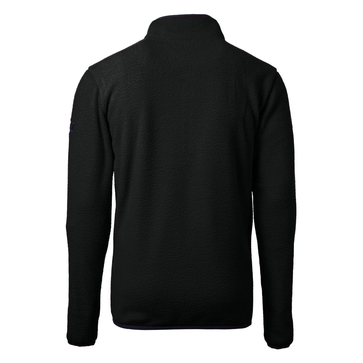 Cutter & Buck Men's Sherpa Fleece Jacket - Eco Quarter Zip Recycled Fleece