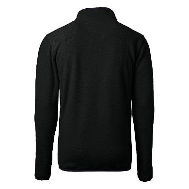 Cutter & Buck Cascade Eco Sherpa Fleece Mens Big & Tall Quarter Zip Jacket