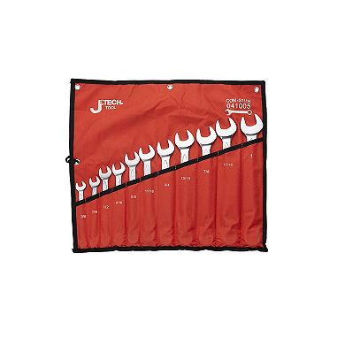 Jetech Combination Wrench Set (3/8in - 1in), SAE, 11PCS