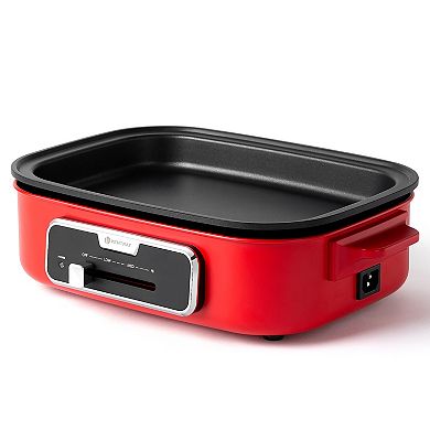 Nonstick Grill Flat Plate Removable Casting Aluminum Grilling Plate