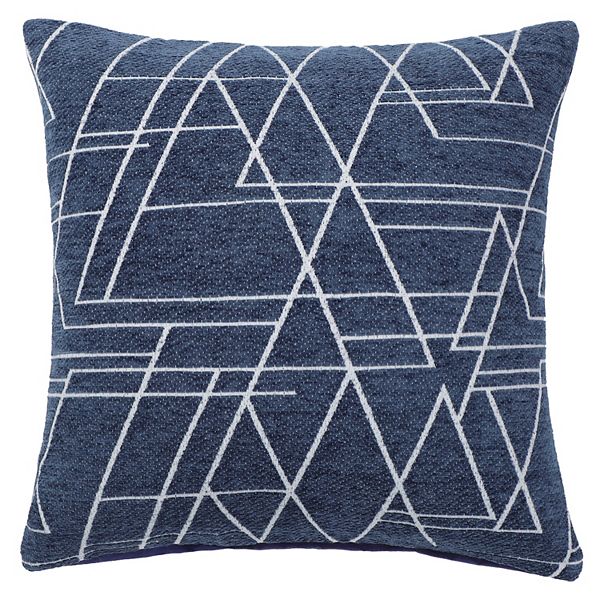 Piccocasa Zipper Closure Cushion Decorative Square Throw Pillow