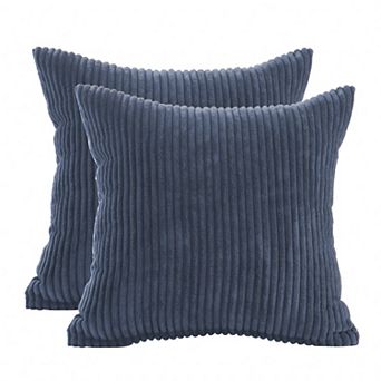 Square Corduroy Throw Pillow Covers
