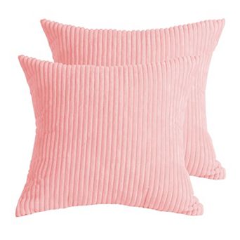 Square Corduroy Throw Pillow Covers