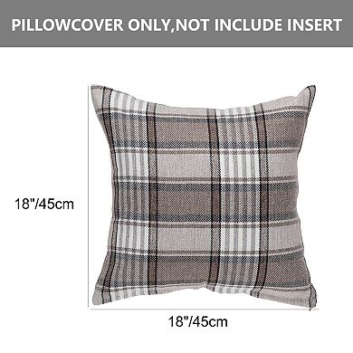 Buffalo Check Plaid Throw Pillow Case Sofa Waist Cushion Cover Home Bedding