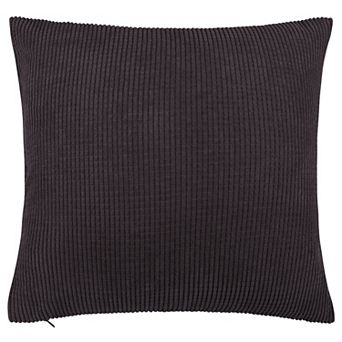 Decorative Throw Pillow Cover Corduroy Corn Striped Cushion Cover, 20" X 20"