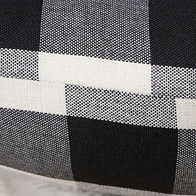 Throw Pillow Case Classic Retro Plaid Pillow Cover Protector Cushion Cover For Home Office 22" X 22"