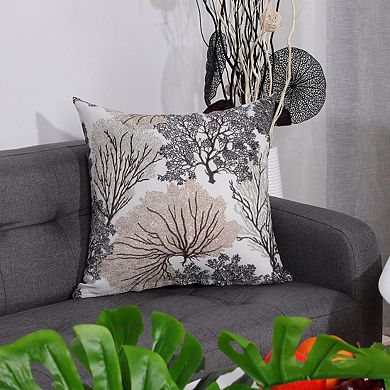 Stylish Simplicity Polyester Cushion Cover Throw Pillow Case for Sofa 18" x 18"