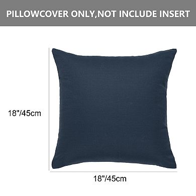 2pcs Classic Check Plaid Square Throw Pillow Cover Cushion Case Green & White