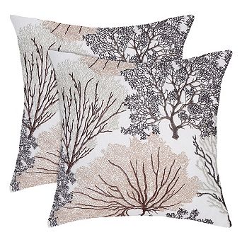 Stylish Simplicity Polyester Cushion Cover Throw Pillow Case for Sofa 18" x 18"