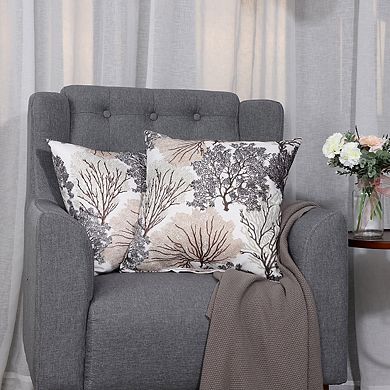 Stylish Simplicity Polyester Cushion Cover Throw Pillow Case for Sofa 18" x 18"